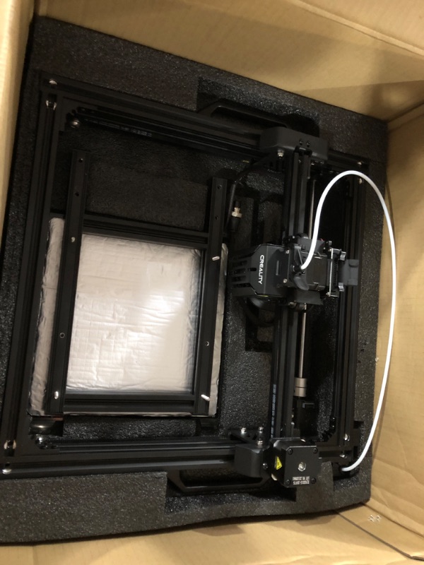 Photo 3 of 3D Printer Creality Ender 5 S1- Stable Cube Frame, 250mm/s Fast Printing, Sprite Direct Extruder, CR Touch Auto Leveling, 300°C Printing, and 4.3in Touch Screen