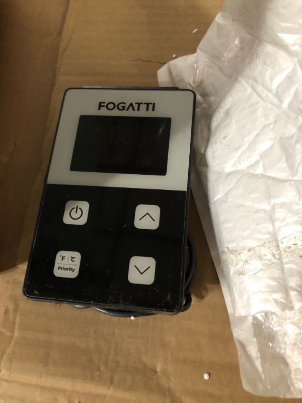 Photo 4 of FOGATTI RV Tankless Water Heater, 2.9 GPM, Gen 2, with Black Door and Remote Controller, 55,000 BTU, InstaShower 8 Plus, Best High Altitude Performance, Ideal for RVers' Everyday Use