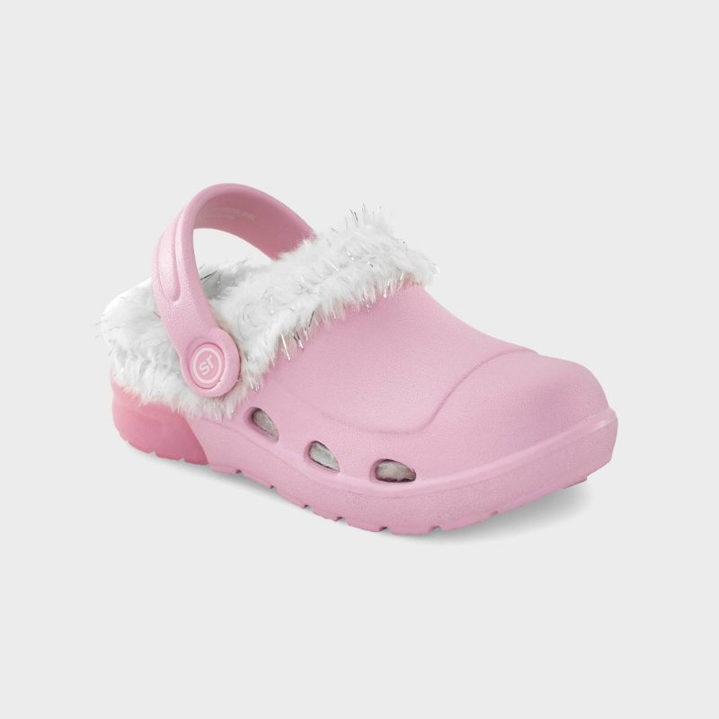 Photo 1 of Toddler Girls' Surprize by Stride Rite Cozy Gleamer Light-up Clog- Pink 5