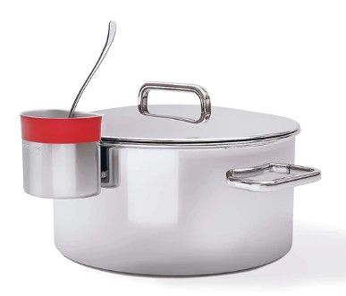 Photo 1 of (DOES NOT INCLUDE POT/SPOON DOCK ONLY) Spoon Dock™ Stainless Steel with Red Band Spoon Dock