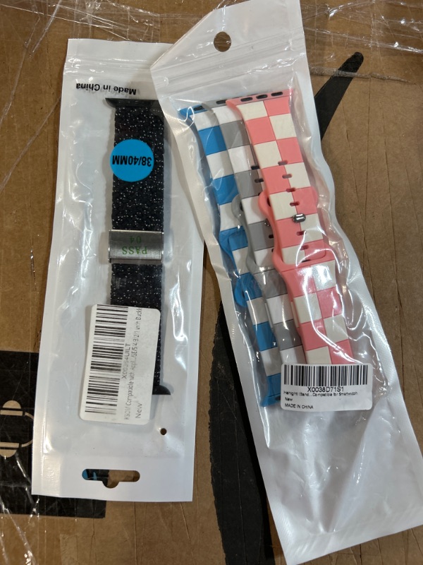 Photo 1 of **MISCELLANEOUS WATCH BAND BUNDLE**