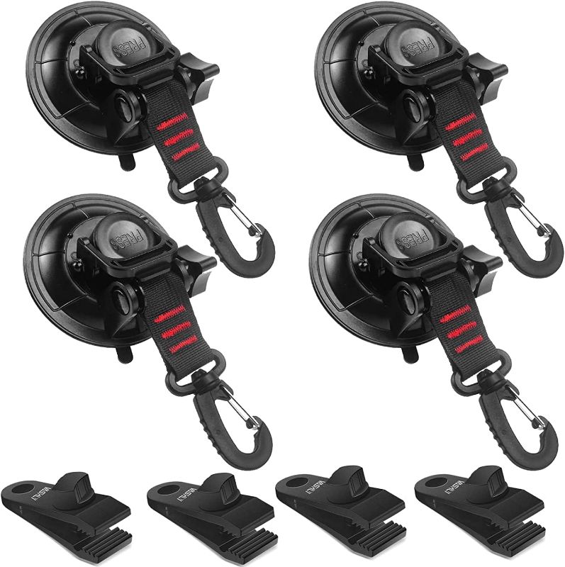 Photo 1 of Heavy Duty Suction Cup ?4pcs with Hooks 