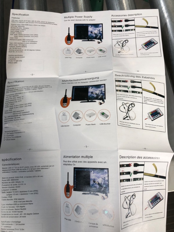 Photo 3 of  TV LED Backlights, App Control TV LED Strip Light 6.56FT 