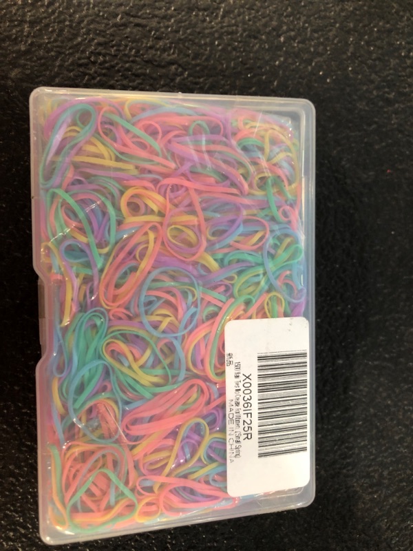 Photo 2 of 1500 HAIR RUBBER BANDS 