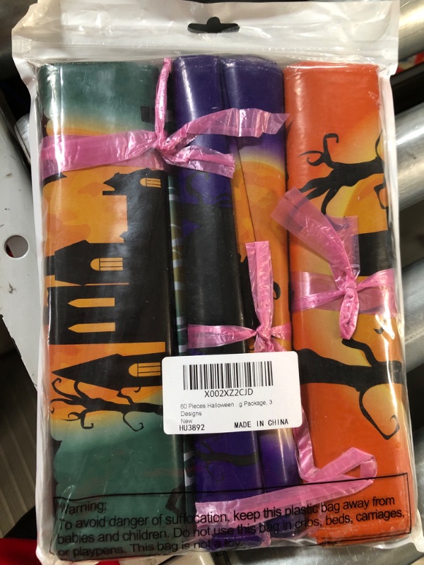 Photo 2 of Halloween Poly Mailers 60 Pack Halloween Mailers Poly Bags 8 x 12 Self Sealing Mailing Envelopes Waterproof Halloween Shipping Package Bags