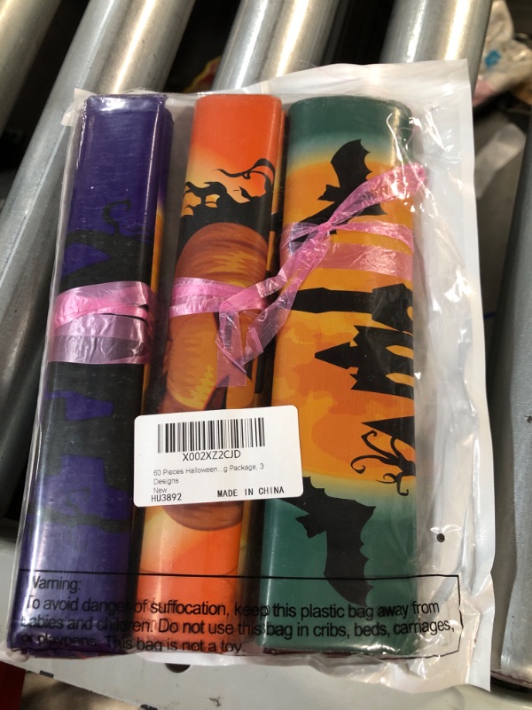 Photo 2 of Halloween Poly Mailers 60 Pack Halloween Mailers Poly Bags 8 x 12 Self Sealing Mailing Envelopes Waterproof Halloween Shipping Package Bags