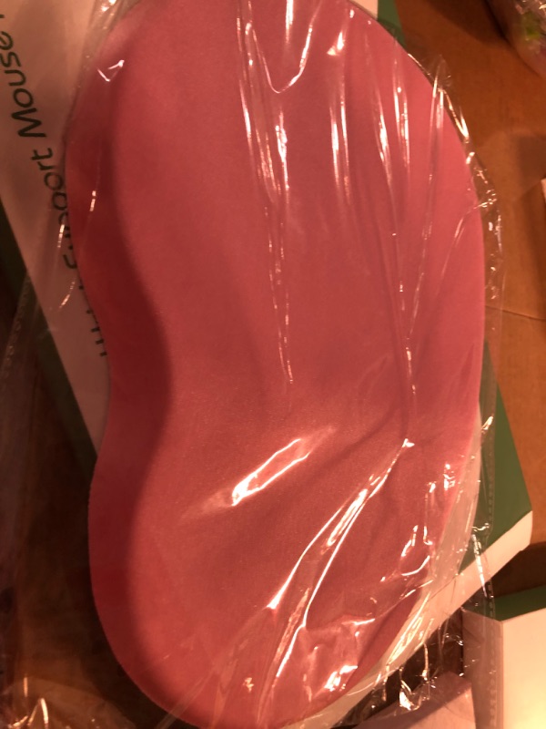 Photo 2 of Ergonomic Mouse Pad with Non Slip Wrist Support -  (Pink)