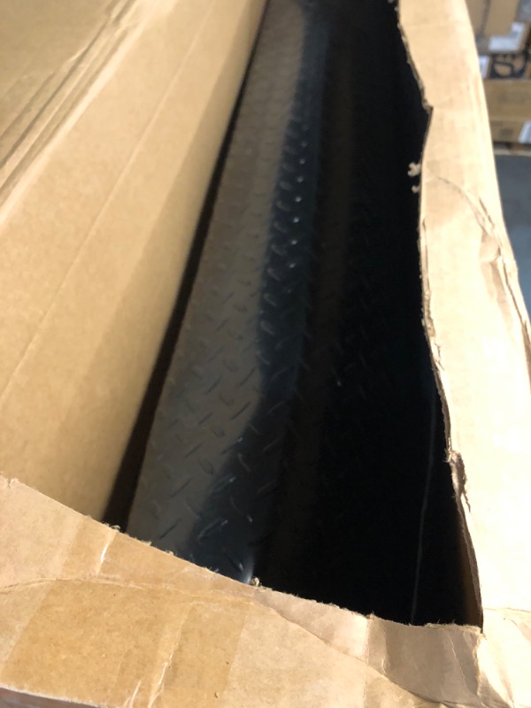 Photo 2 of **MINOR DAMAGE**  Boshen 5Ft x 7.5Ft Garage Floor Mat 2.5mm Thickened Rubber Flooring Roll 127.5sqft Diamond Plate PVC Rubber Trailer 
