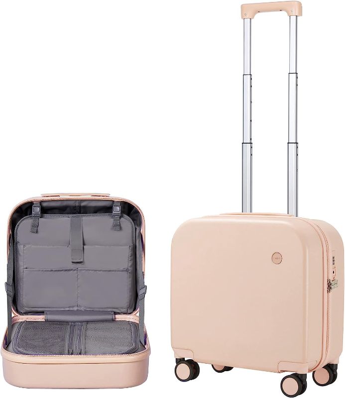 Photo 1 of *SEE NOTES* Carry on Luggage, Mixi Suitcase Spinner Wheels Luggage Hardshell Lightweight Rolling Suitcases PC with Cover & TSA Lock 