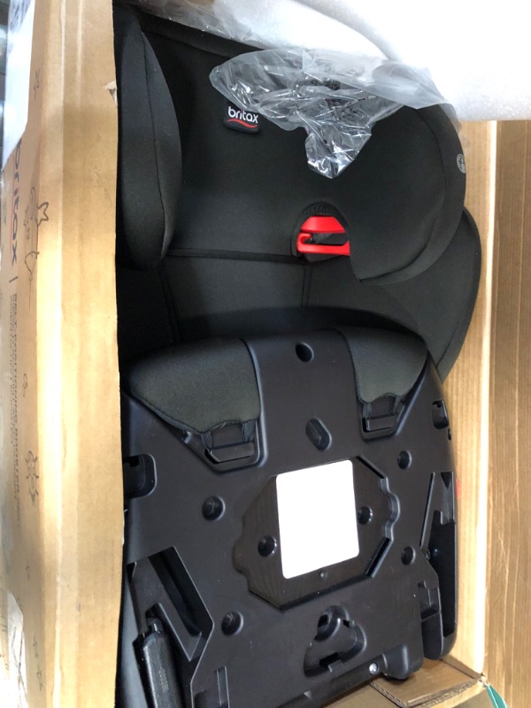 Photo 3 of Britax Skyline 2-Stage Belt-Positioning Booster Car Seat, Dusk - Highback and Backless Seat