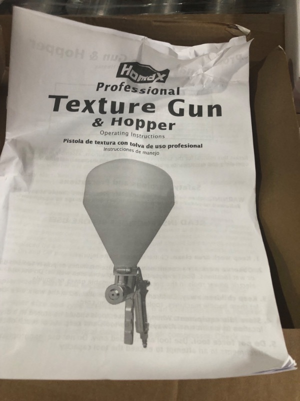 Photo 1 of Homax Professional Texture Gun and 5L Hopper