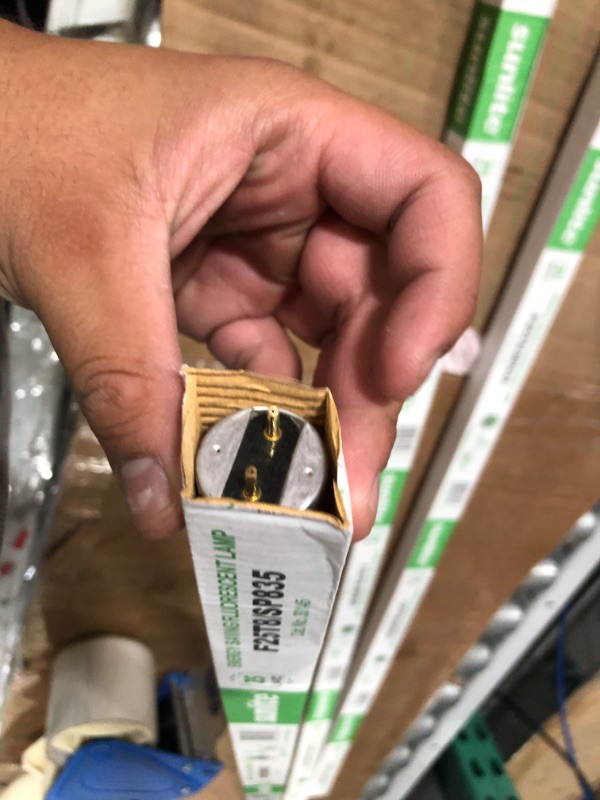 Photo 1 of Sunlite 30145 3 Foot T8 Linear Fluorescent Lamp, 25 Watts, 2300 Lumens, F25T8/SP850, 3500K Neutral White, Medium G13 Bi-Pin Base, ROHS Compliant, High Performance Straight Tube, 3pack