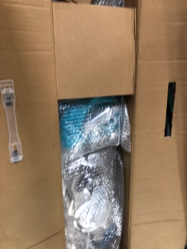 Photo 1 of FCOTEEU Shower Panel Tower Rainfall Shower Head Adjustable with 3 Modes Handheld Shower 2 Body Jets Areas Mixer Taps Temperature Display Shower Unit System, Brushed Nickel Brushed Nickel-7004