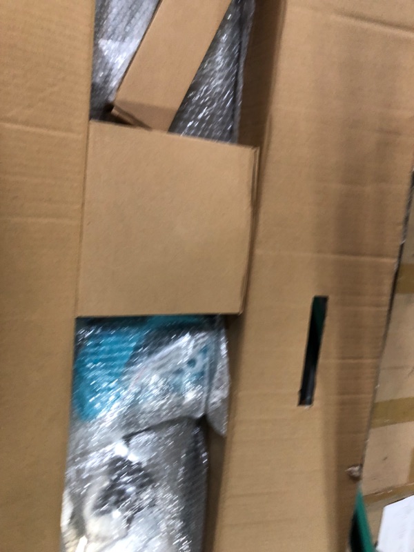 Photo 1 of FCOTEEU Shower Panel Tower Rainfall Shower Head Adjustable with 3 Modes Handheld Shower 2 Body Jets Areas Mixer Taps Temperature Display Shower Unit System, Brushed Nickel Brushed Nickel-7004