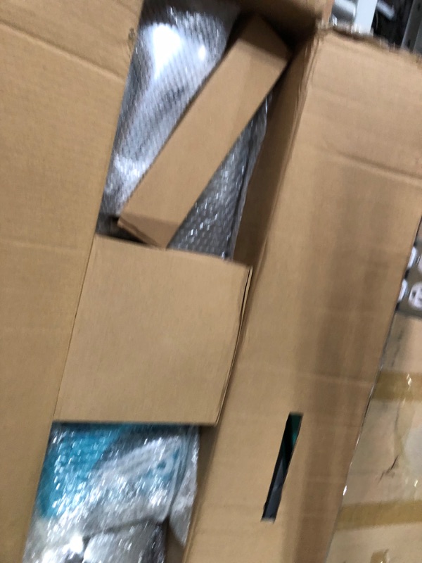 Photo 1 of FCOTEEU Shower Panel Tower Rainfall Shower Head Adjustable with 3 Modes Handheld Shower 2 Body Jets Areas Mixer Taps Temperature Display Shower Unit System, Brushed Nickel Brushed Nickel-7004