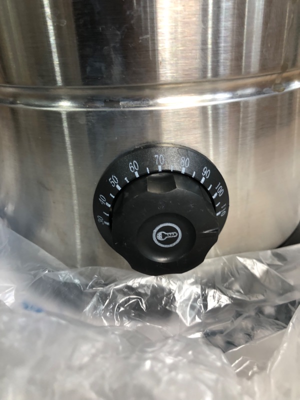 Photo 1 of **SEE NOTES**
Commercial Stainless Steel Coffee Urn 50 cups, 8L Capacity (8L)