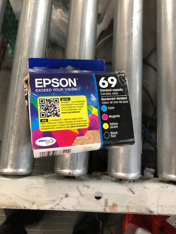 Photo 1 of EPSON T069 DURABrite Ultra -Ink Standard Capacity Black & Color -Cartridge Combo Pack (