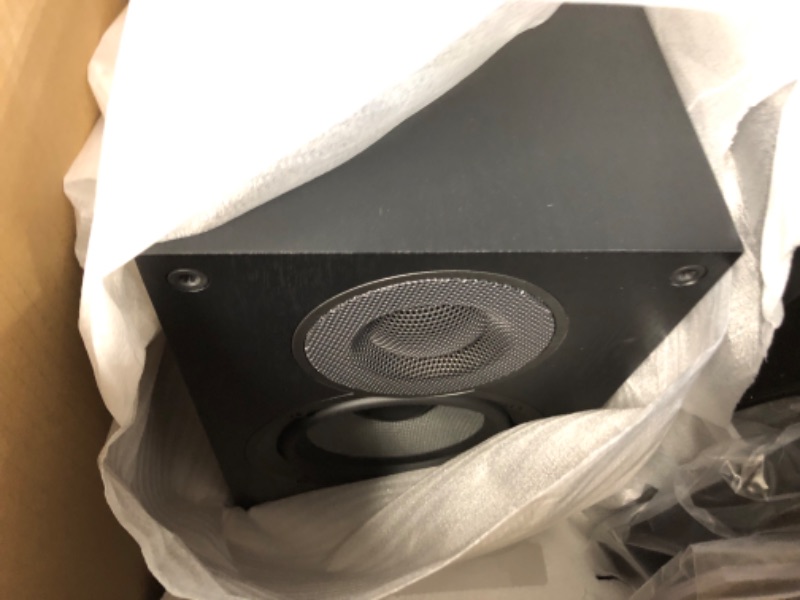 Photo 3 of ELAC Debut 2.0 B5.2 Bookshelf Speakers, Black (Pair) & Debut 2.0 C5.2 Center Speaker, Black Speakers + C5.2 Center Speaker