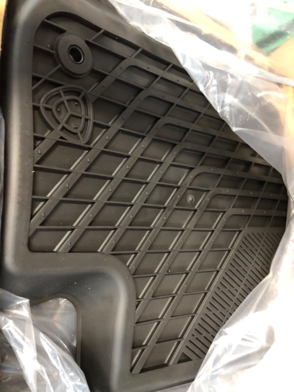 Photo 3 of SUPER LINER Compatible with Floor Mats BMW X3 X4 G01 2018 2019 2020 2021 2022 2023 2 Row Liner TPE 3D All-Weather Custom Fit Floor Liner Accessories