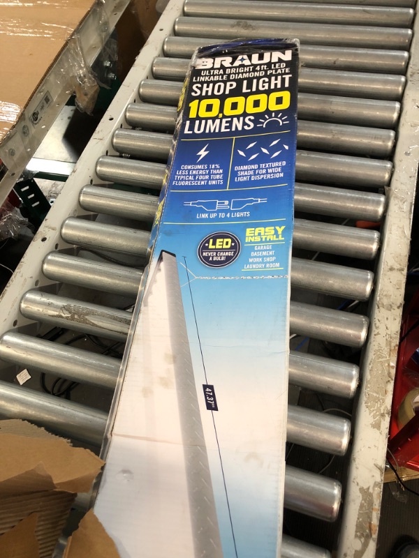 Photo 1 of *REFERENCE PHOTO ONLY* BRAUN  4FT LED Linear High Bay Shop Light Fixture