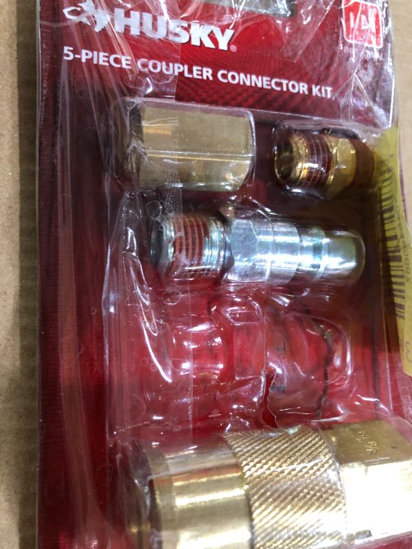 Photo 1 of 3/8 in. Industrial Style Quick-Connector Kit (5-Piece)