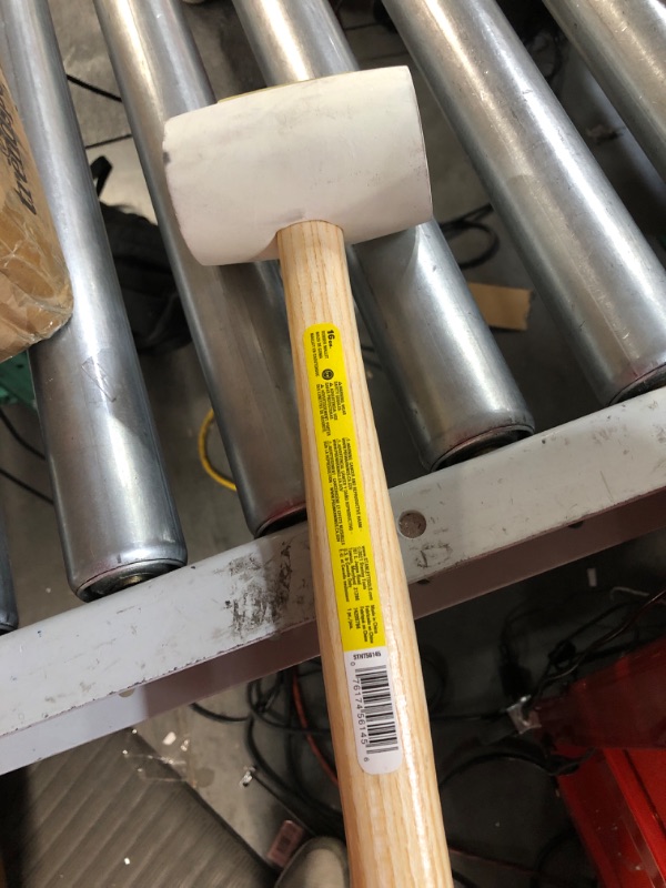 Photo 2 of 16 oz. White Rubber Mallet