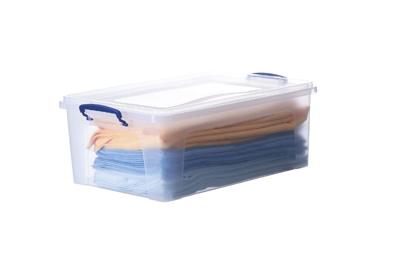 Photo 1 of Superio Storage Container, 22 qt, Clear 22 qt Clear