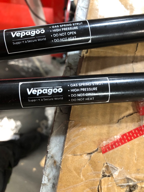 Photo 3 of Vepagoo SX140P15 14 inch 15Lbs/67N Gas Shocks Struts Lift Support for Truck Toolbox Costco Tool Box, Leer Camper Shell Truck Topper Rear Window, Set of 2