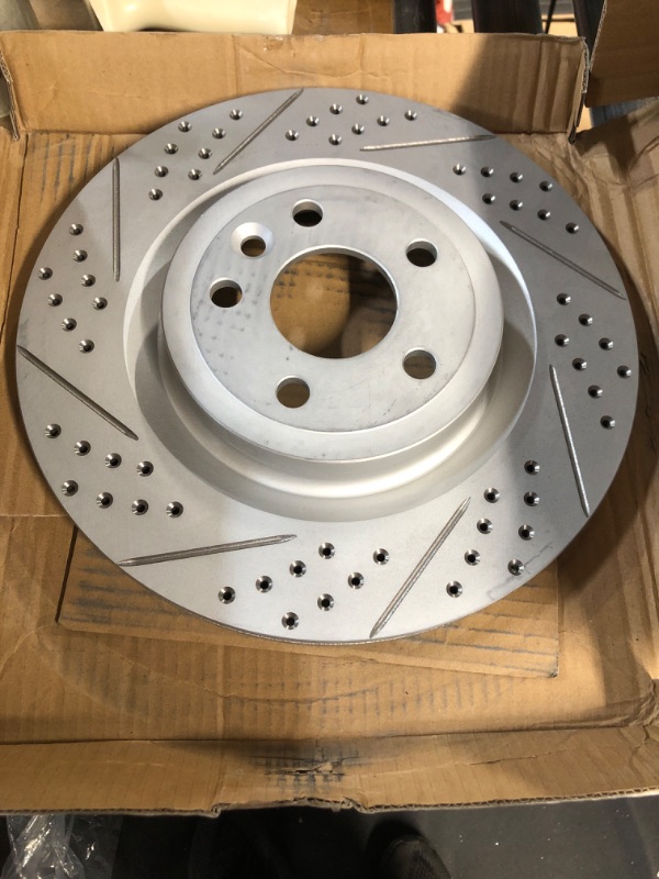 Photo 2 of Mercedes C63s C63 Sl63 Sl65 Gt63 Amg rear brake rotor TopEuro #500