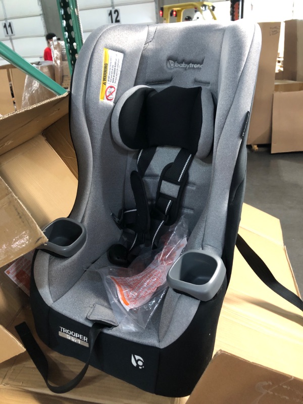 Photo 2 of Baby Trend Trooper 3-in-1 Convertible Car Seat, Moondust (CV01C87B)