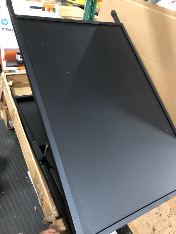 Photo 1 of Yakpho Heavy Duty Slide-in Folding A-Frame Sidewalk Sign 24x36 Inch 