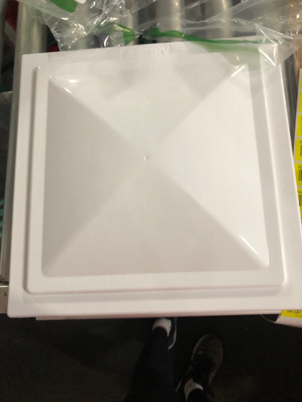 Photo 2 of Camco 40156/40159 White Polypropylene Vent Lid - Elixir (pre 1994) Elixir White