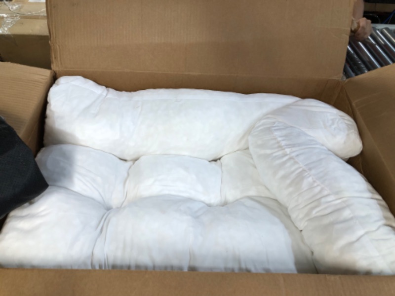 Photo 1 of *STOCK PHOTO FOR REFERENCE ONLY* Midrising Orthopedic Dog Bed for Large Dogs, Waterproof Dog Foam Sofa Bolster Bed with Removable Cover, 30 x22 inch