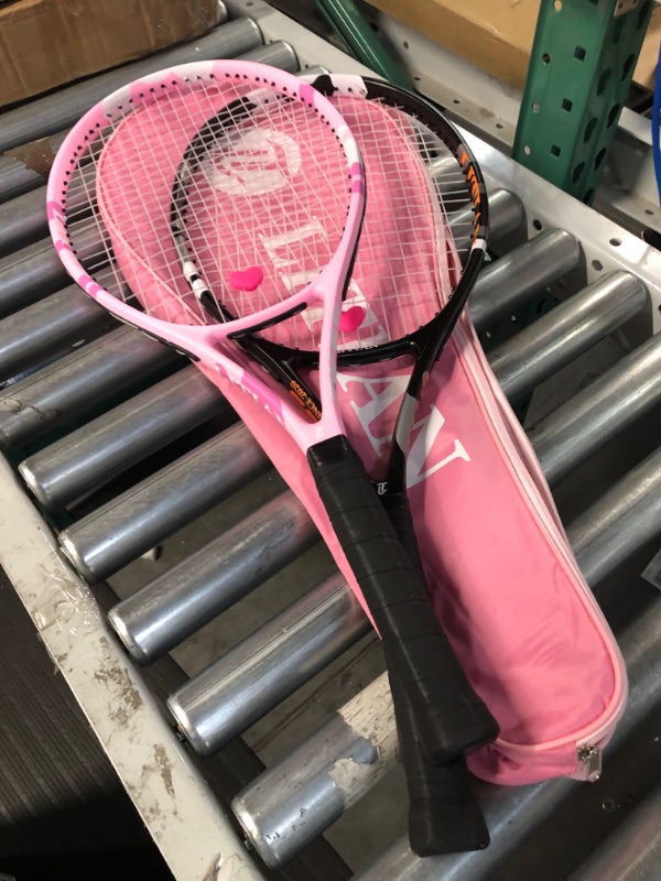 Photo 2 of **USED BUT APPEARS NEW** LITIAN 27 Inch Tennis Racket for Adults - 2 Pack