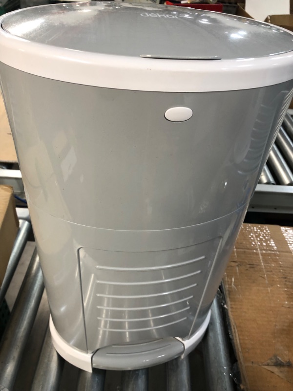 Photo 2 of Dekor Classic Hands-Free Diaper Pail | Gray 