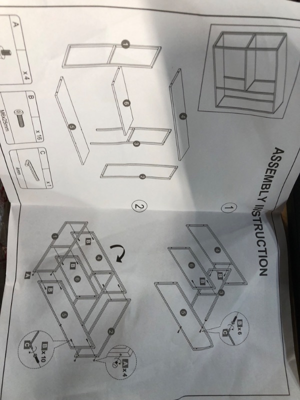 Photo 3 of **USED** GYCZYCX C Shaped End Table,Round C Table,Snack Side Table for Sofa and Bed, Living Room(Black), 15D x 15W x 23H in