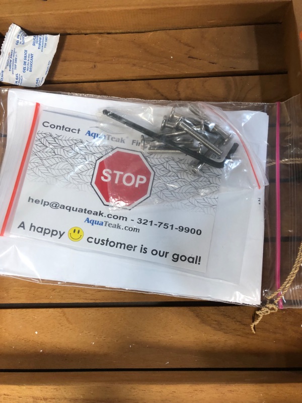 Photo 1 of AquaTeak The Original 18" Spa Teak Shower Bench with Shelf 18x12x18 Inch (Pack of 1)