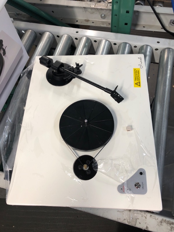 Photo 3 of DAMAGED Belt Drive Turntable with Bluetooth Connection, 