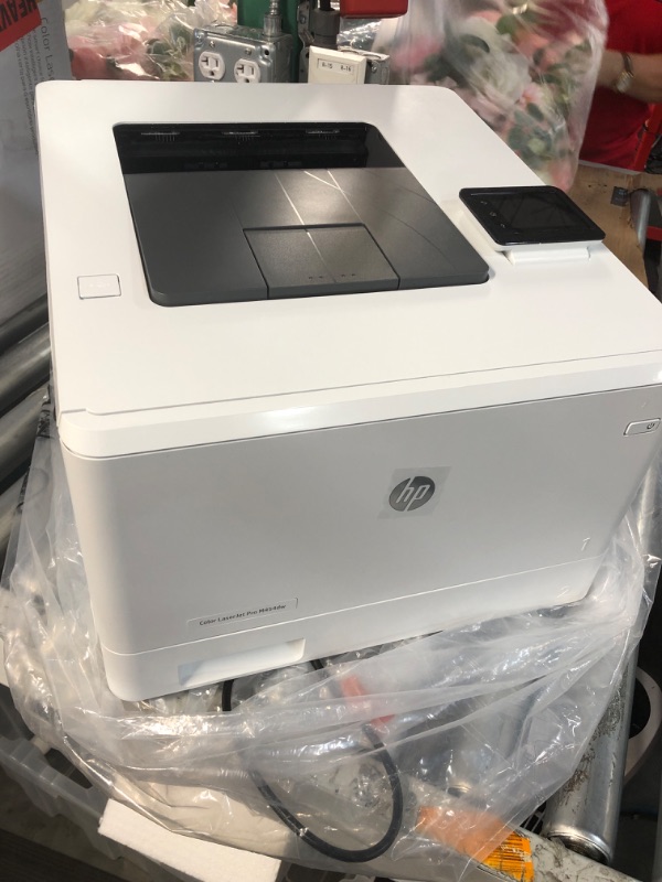 Photo 2 of HP Color LaserJet Pro M454dw Printer (W1Y45A) ,White