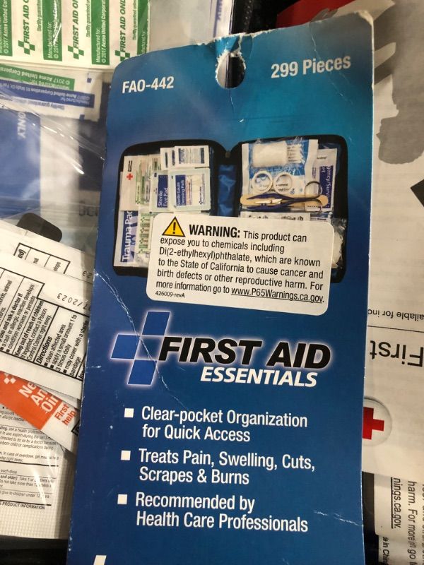 Photo 3 of *NEW*First Aid Only 299 Piece All-Purpose First Aid Kit