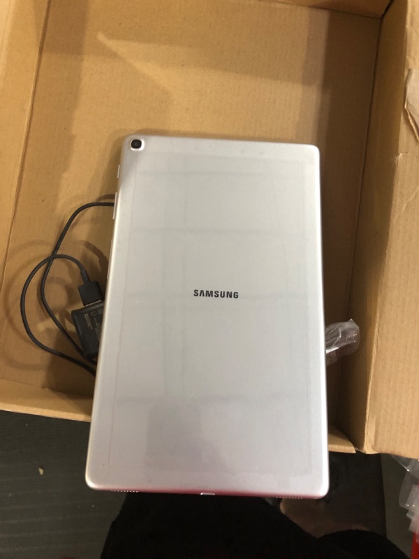 Photo 3 of (SEE NOTES) Samsung Galaxy Tab A 10.1 Inch (T510) 32 GB WiFi Tablet Silver (2019), Silver
