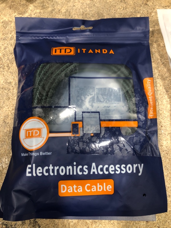 Photo 2 of (PACK OF 2) ITD ITANDA Printer Cable?2 in 1 USB Printer Cable 10FT?USB 2.0 A Male to B Male Scanner Cord,USB Type C to MIDI Cable Printer Cable, Compatible with Musical Instruments, Pianos, Hp, Canon and More 10FT Green