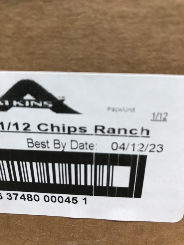 Photo 3 of *EXP 4/12/23* Atkins Protein Chips, Ranch, Keto Friendly, Baked Not Fried,1.1 Oz(Pack of 12)
