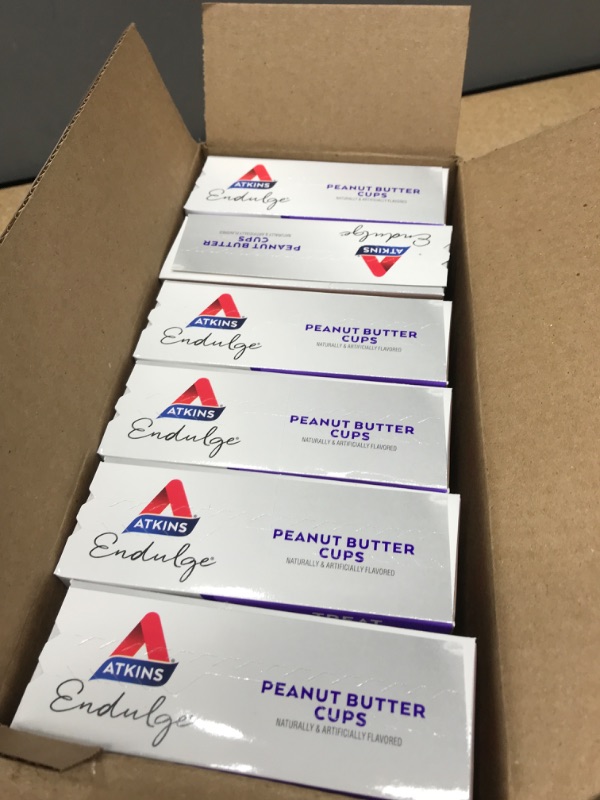 Photo 2 of *EXP 5/23* Atkins Endulge Treat, Peanut Butter Cups, Keto Friendly, 60 Count (Value Pack)
