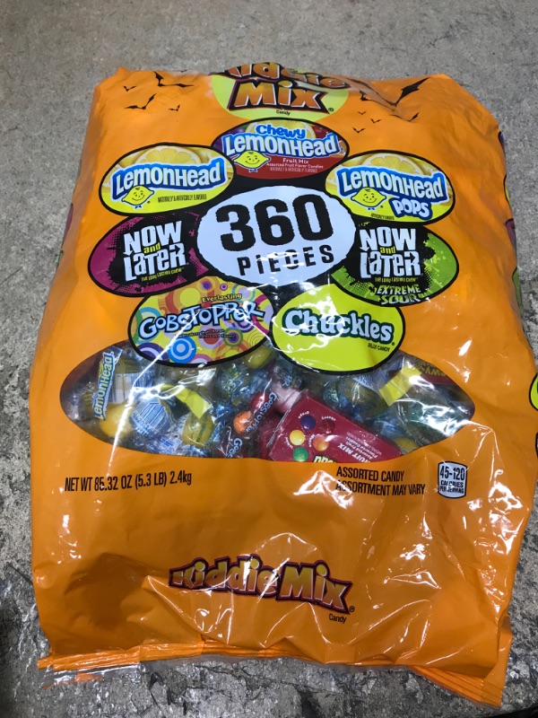 Photo 3 of *Expired Dec 2022 Brach's Kiddie Mix, Chewy Lemonhead Fruit Mix, Lemonhead Pops, Lemonhead, Now and Later, Now and Later Extreme Sour, Everlasting Gobstopper, Chuckles Candy, 360ct Kiddie Mix 360 Count (Pack of 1)