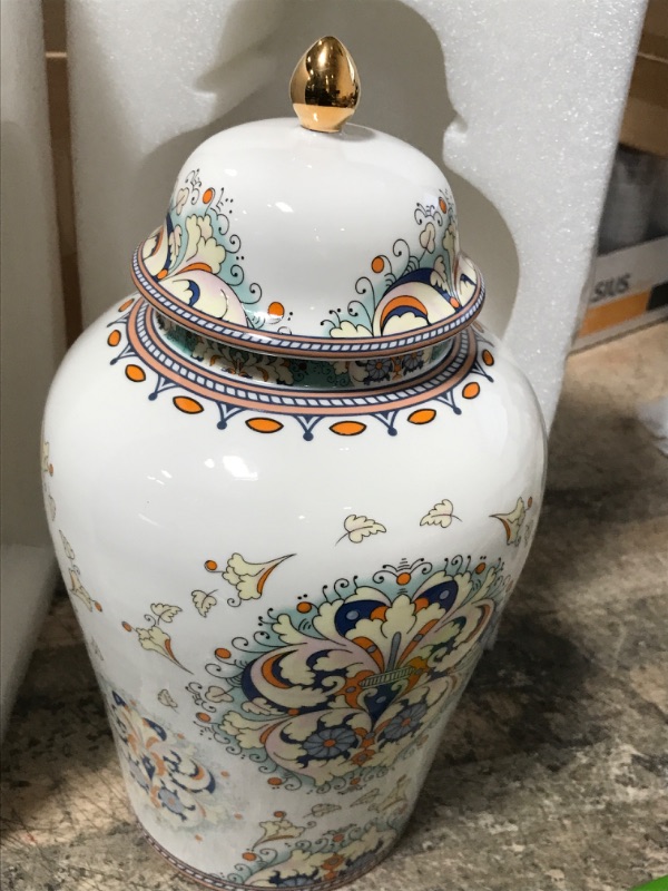 Photo 3 of ***BRAND NEW***
Urn for Human Ashes Female: Large Ceramic Keepsake Urns for Adult Funeral Cremation Memorial, Handmade Personalized Creative Painted Enamel Flowers for Mom Sister Pet Ash, 200 lb Large 200 lb - Venus