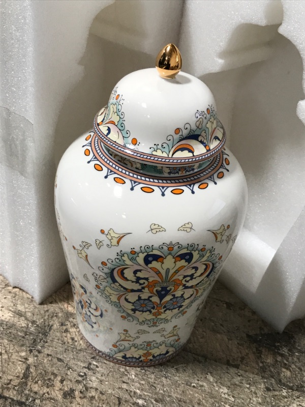 Photo 2 of ***BRAND NEW***
Urn for Human Ashes Female: Large Ceramic Keepsake Urns for Adult Funeral Cremation Memorial, Handmade Personalized Creative Painted Enamel Flowers for Mom Sister Pet Ash, 200 lb Large 200 lb - Venus