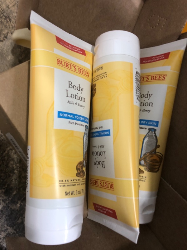 Photo 2 of 3 Burt's Bees Naturally Nourishing Milk & Honey Body Lotion - 6 fl oz