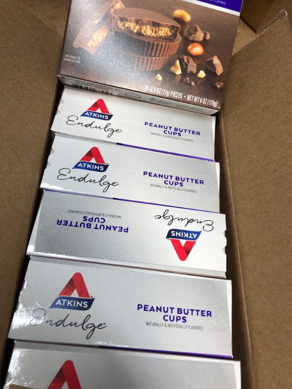 Photo 3 of *EXPIRES 05/23/23* Atkins Endulge Treat Peanut Butter Cups. Rich Milk Chocolate & Creamy Peanut Butter. Keto-Friendly, 10 Count (Pack of 6)
