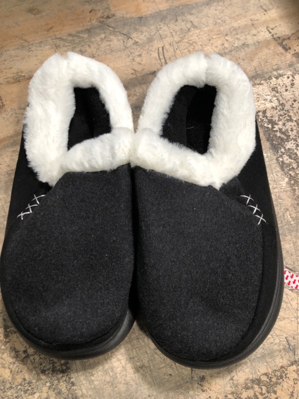 Photo 3 of Bruno Marc Men's House Slippers for Men Indoor Outdoor Memory Foam Slip-on Warm Fuzzy Non-slip Bedroom House Shoes
40-41